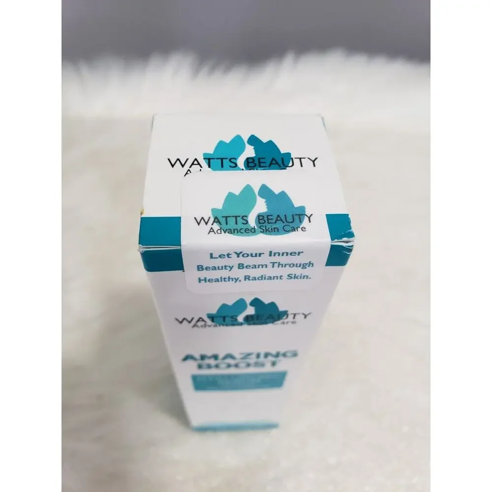 NEW Watts Beauty Amazing Boost Hydrating Face Serum - Oil Free Moisturizer‎